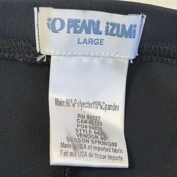 Pearl Izumi Women’s Large Padded Cycling Shorts Bike Riding Black 4” Inseam - Picture 9 of 10